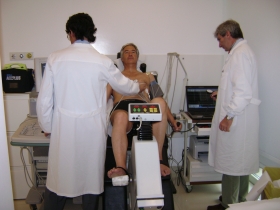 ECOSTRESS MEDIANTE TEST ERGOMETRICO CON LETTOERGOMETRO - Cardiologia Clinica a Roma